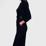 Naomi | Vestido negro refinado