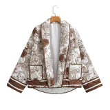 Estrella | Chaqueta acolchada estampada