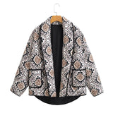 Estrella | Chaqueta acolchada estampada