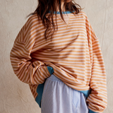 Dora | Suéter oversize de rayas con carácter