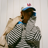 Dora | Suéter oversize de rayas con carácter