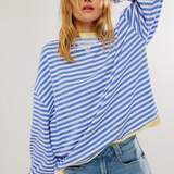 Dora | Suéter oversize de rayas con carácter
