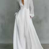 Cintia | Vestido largo minimalista