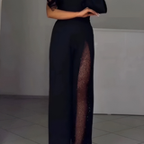 Sofía - Elegante monocromático con detalles brillantes