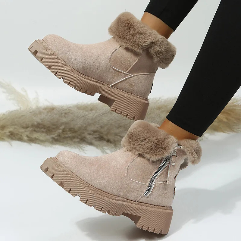 Lía | Botas de invierno cálidas con forro suave
