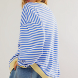 Dora | Suéter oversize de rayas con carácter