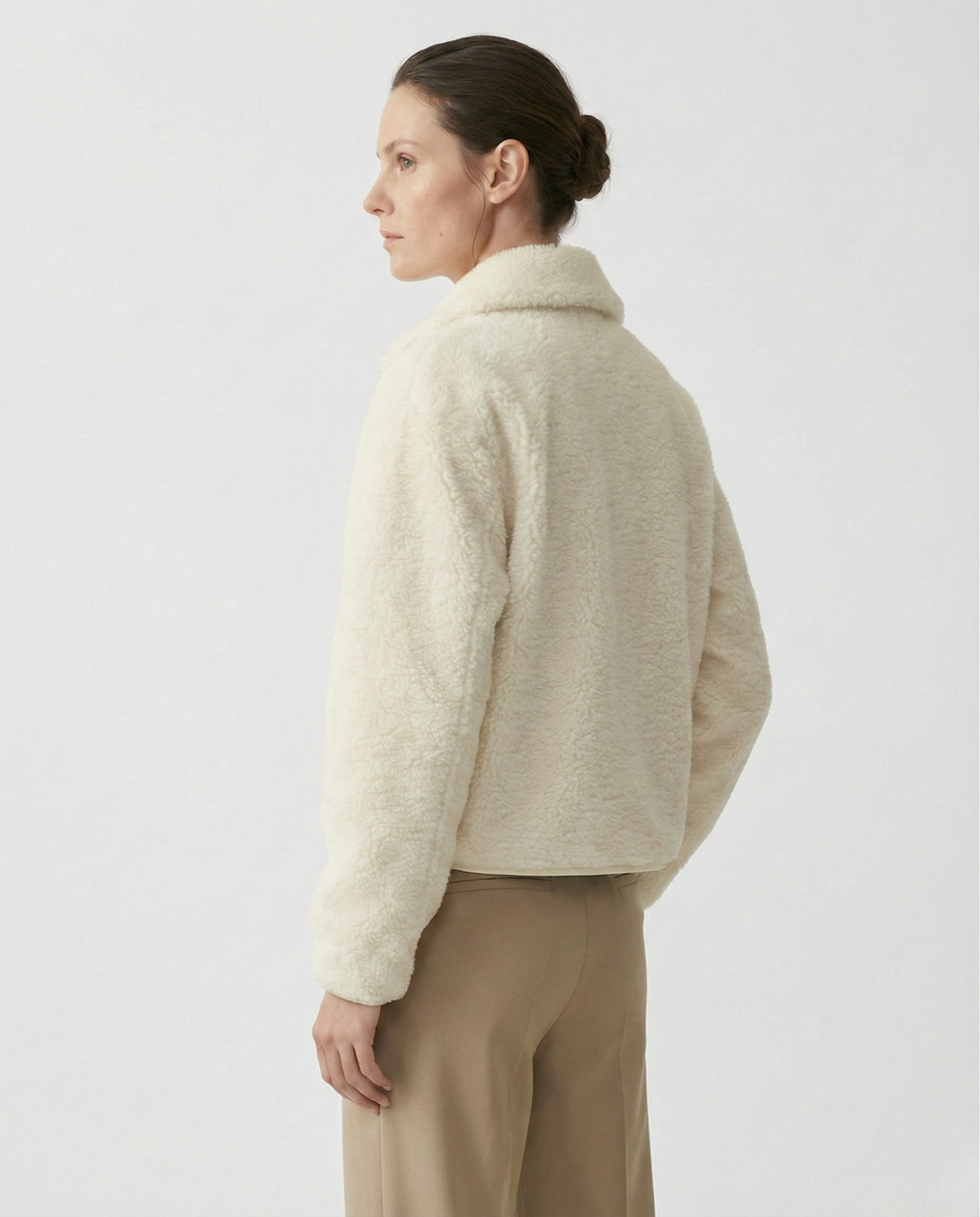 Chaqueta "Cloud Sherpa" – Textura de Borreguillo