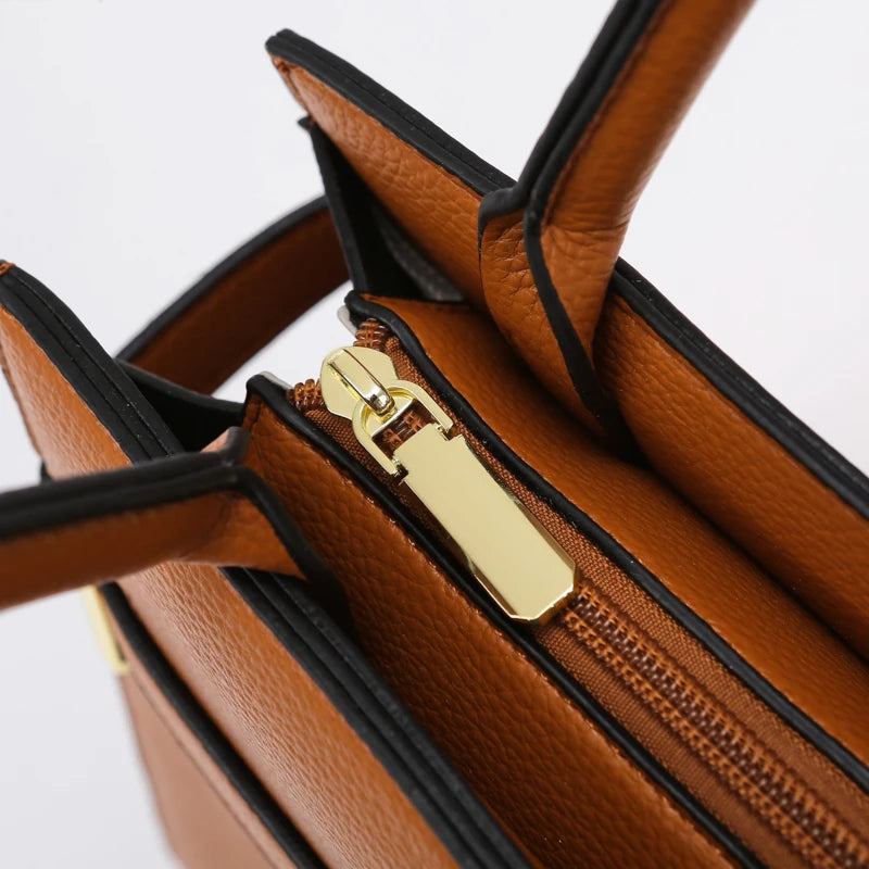 Bolso Tote "Elegance" en Piel Graneada –  Clásica