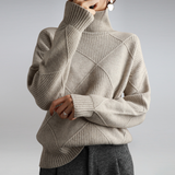 Aroa | Jersey de cuello alto con suavidad envolvente