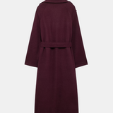 Nora | Elegante gabardina burdeos
