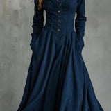 Zendaya | Vestido largo con camisa