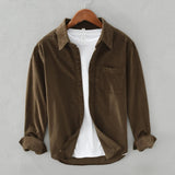DENNIS | SOBRECAMISA DE PANA PARA HOMBRE