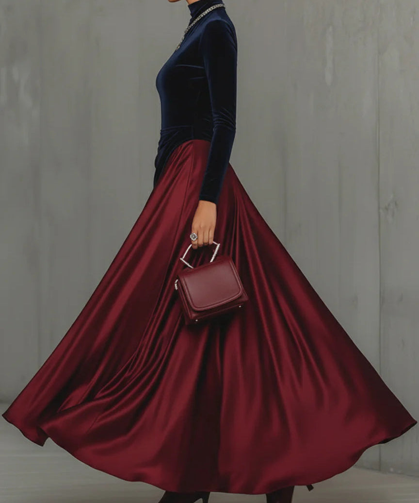 Lira ❘ Vestido suelto bicolor