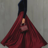 Lira ❘ Vestido suelto bicolor