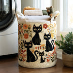 Gato | Cesta de Ropa Hecha a Mano
