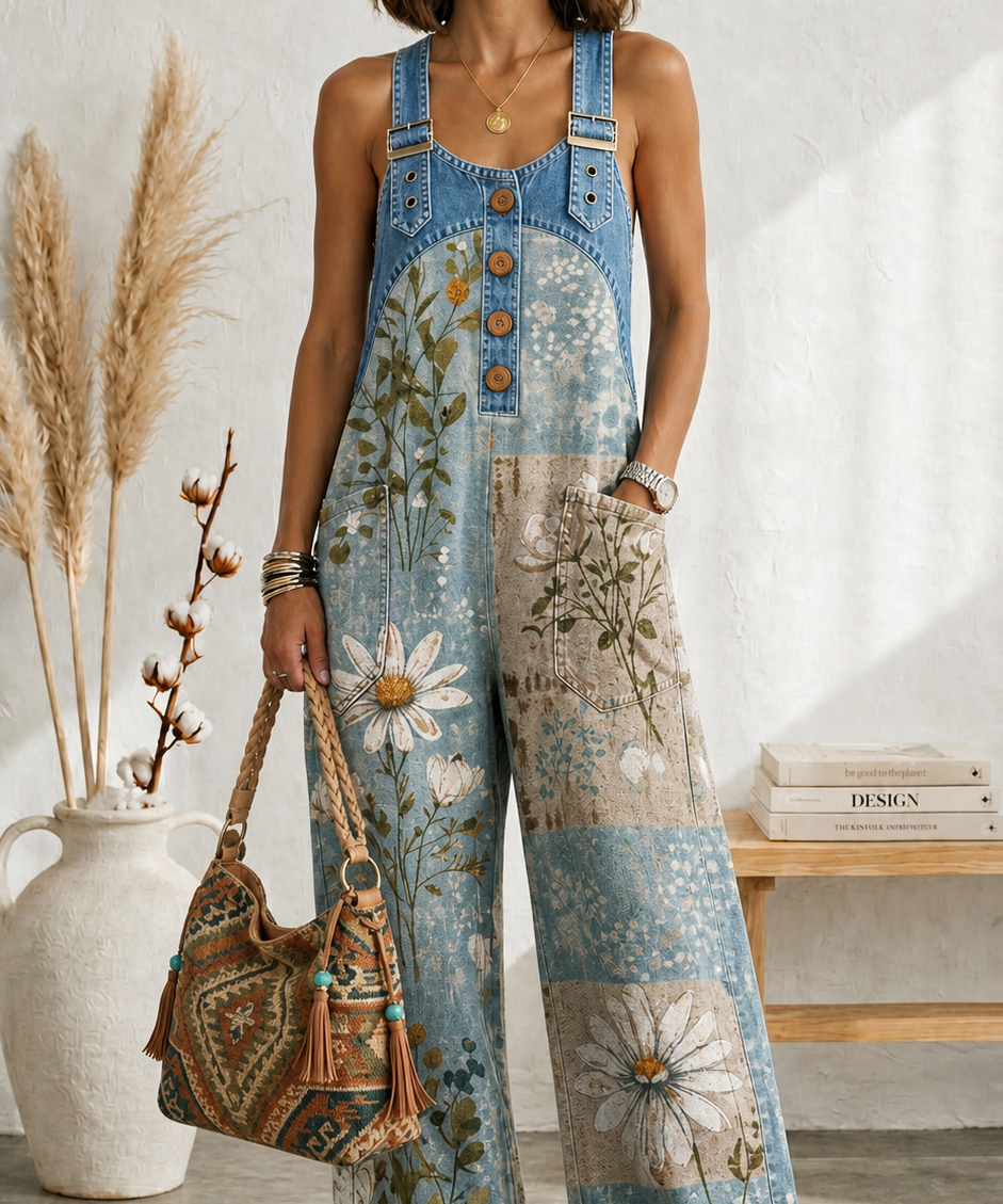 Luna Mono Floral Vintage