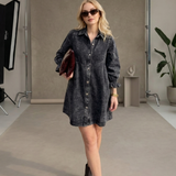 Vestido Denim "Soft Flare"