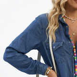 Maxi Vestido Denim "Boho-Chic"