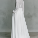 Cintia | Vestido largo minimalista