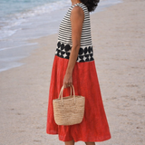Juana | Vestido Midi a Rayas