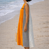 Maya | Vestido Midi a Rayas