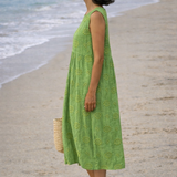 Sara | Vestido midi estampado