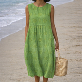 Sara | Vestido midi estampado