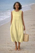 Sara | Vestido midi estampado