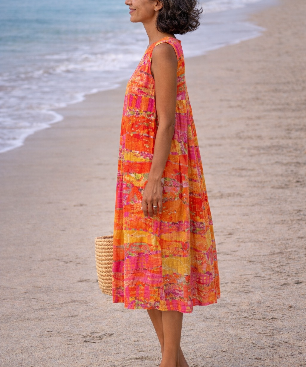 Flora | Vestido Midi Atardecer