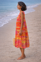 Flora | Vestido Midi Atardecer
