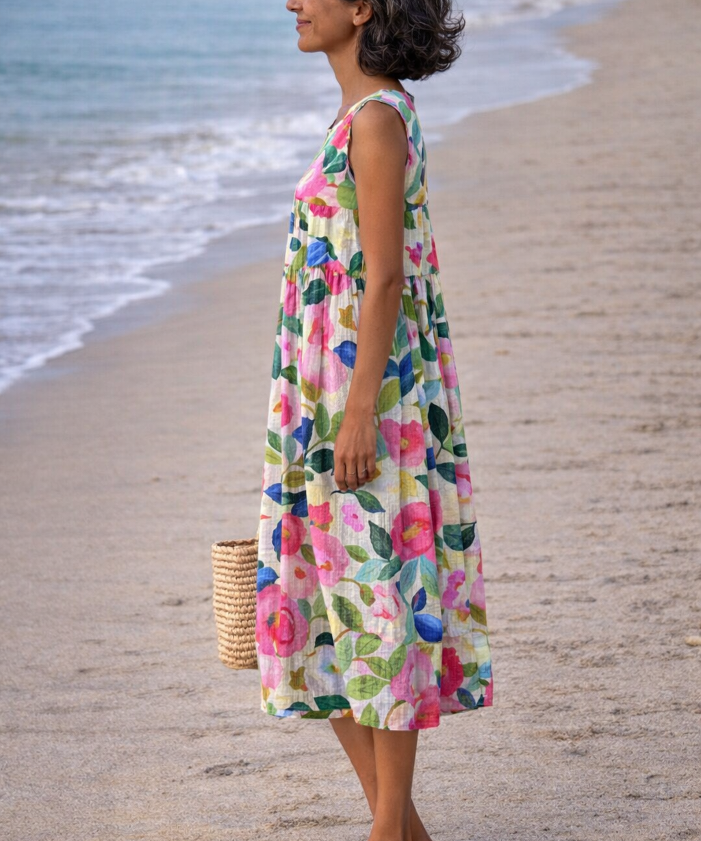 Ava | Vestido Midi Floral