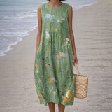 Esperanza | Vestido midi estilo woodland