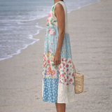 Valeria| Vestido Midi de Patchwork