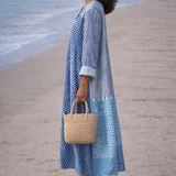 Brisa Vestido Fluido Azul