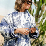 Estrella | Chaqueta acolchada estampada