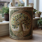 Árbol de la Vida | Cesto de Ropa Hecho a Mano