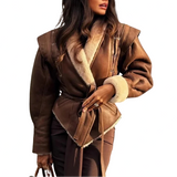 Marbella | Chaqueta con efecto pelo