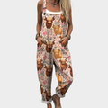 Daniela | Mono Estampado de Tirantes Boho Cómod