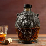 Garrafa de Whiskey Cabeça de Leão