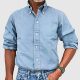 NELSON | CAMISA BÁSICA DE MANGA LARGA