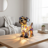 Terrier con cabeza de "stolthead"