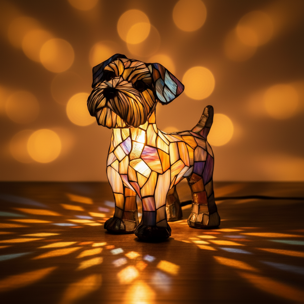 Terrier con cabeza de "stolthead"