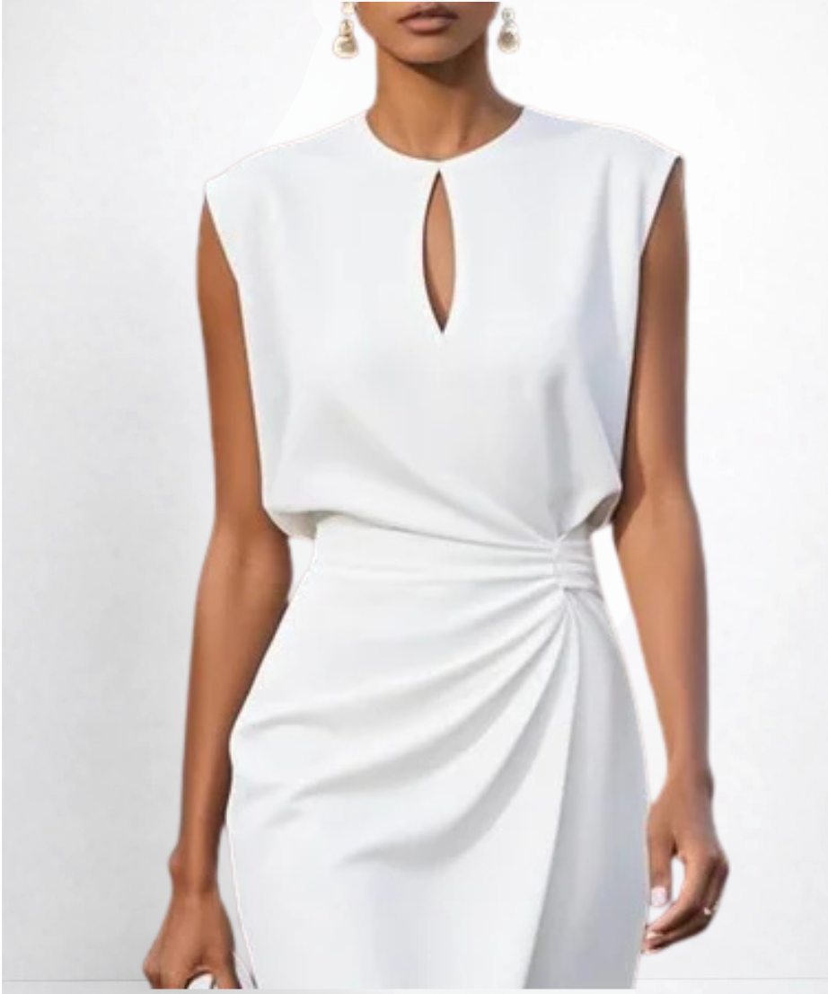 María | Diseño de vestido midi