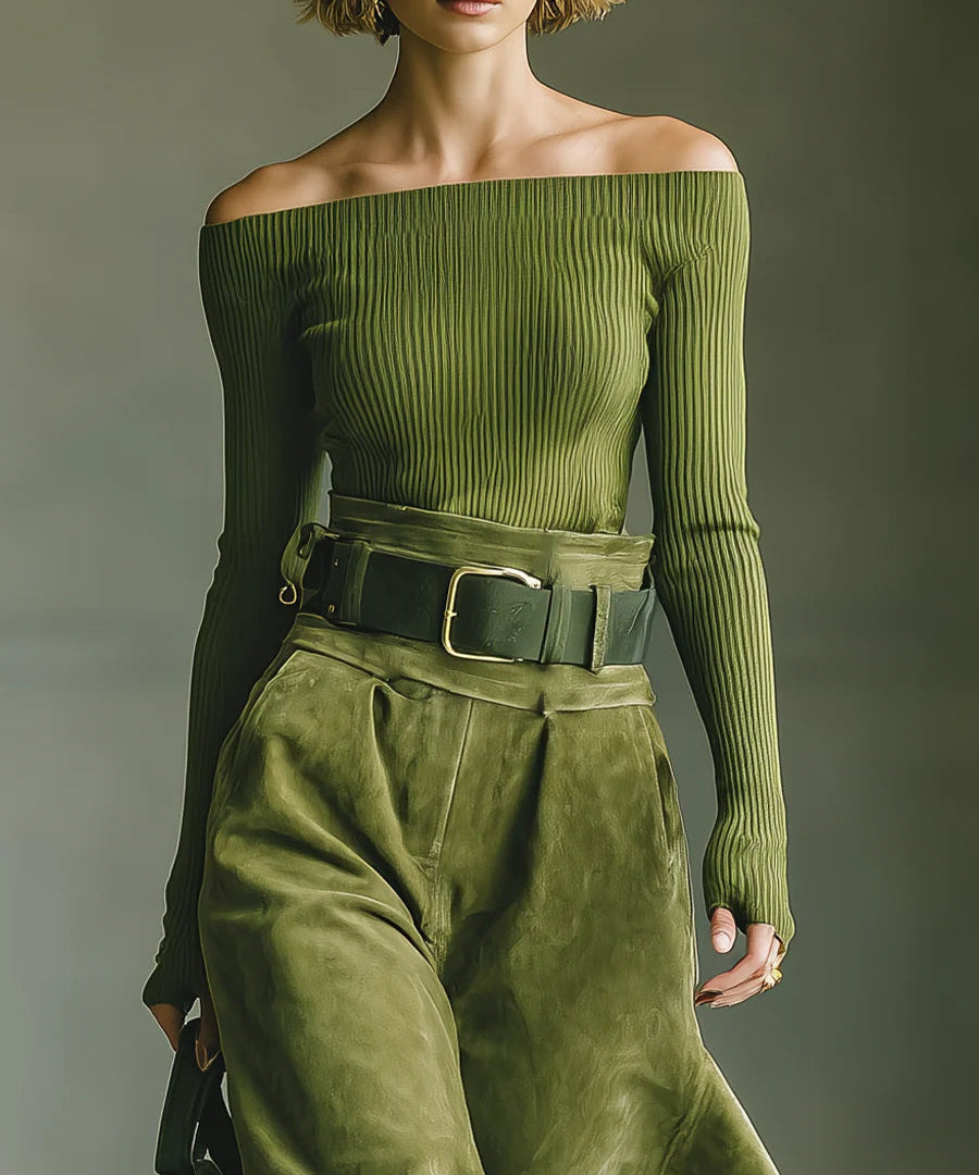 Silvia | Conjunto con top y falda