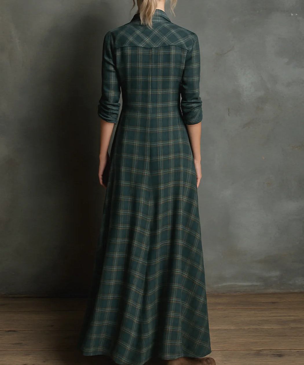 Valentina · Vestido cuadrado ancho