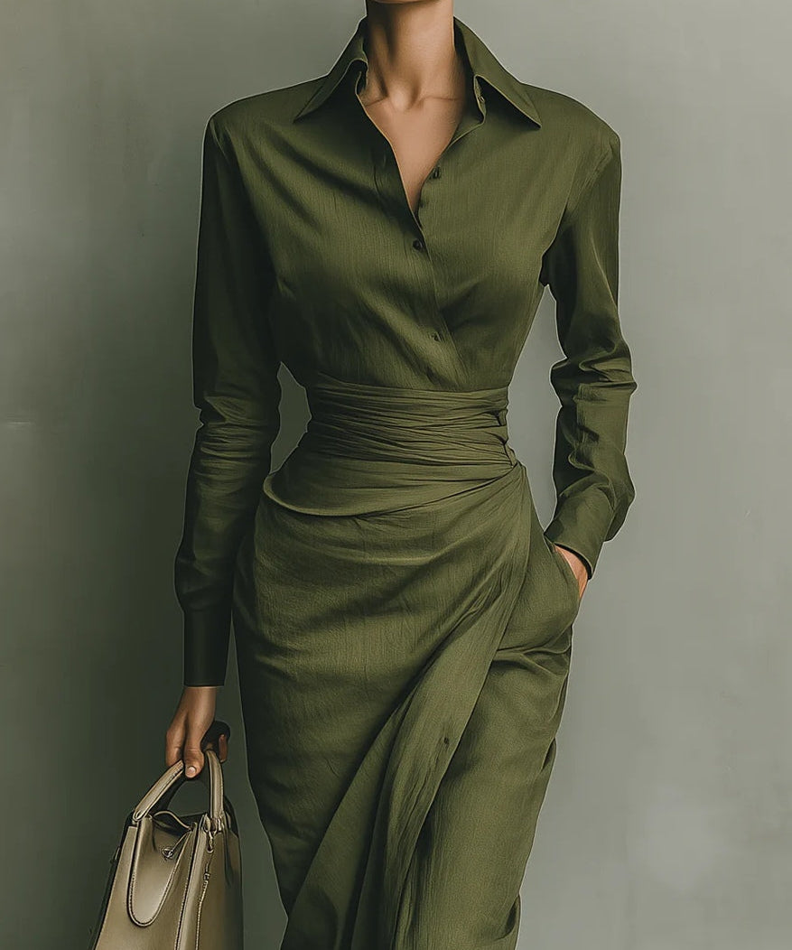 Ivy | Elegante vestido largo con muescas