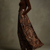 Candelaria | Conjunto vintage y falda larga