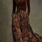 Candelaria | Conjunto vintage y falda larga