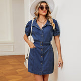 Vestido Denim "Azure Chic"