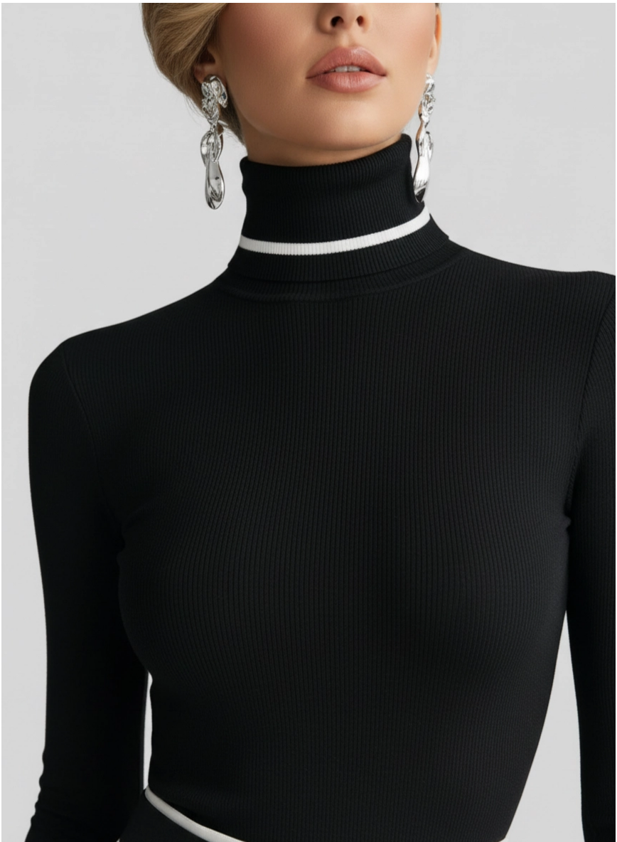 Emma | Elegante conjunto de dos piezas con cintura alta y pantalón ancho